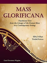 Mass Glorificana SSA choral sheet music cover